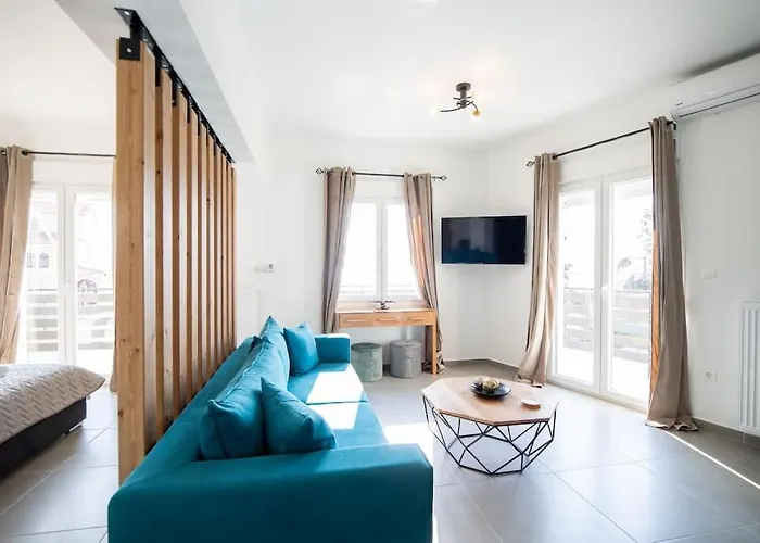 Apartamento La Casa New Coastal & Jacuzzi Volos